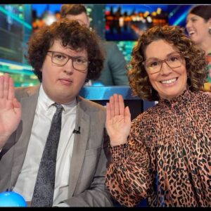 Kitty Flanagan Instagram - Really enjoyed being reunited with my long lost son @rayolearycomedy on HYBPA tonight. Good times.