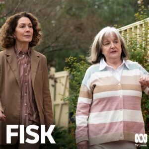 Kitty Flanagan Instagram - The cavalcade of comedy guest stars begins tonight on Season 2 of Fisk with Denise Scott, Harley Breen and Ting Lim joining Helen, George and the Grubers in episode one. Very excited to be back on your televisions! #fisk #abctv
