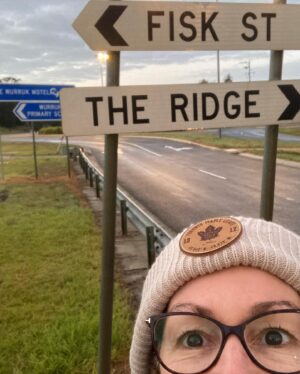Kitty Flanagan Instagram - First weekend back on the road touring after finishing up filming season 2 of Fisk (coming soon!) Thanks @thewedgesale in bewdiful gippy Gippsland for having us. Great theatre, great people and some great street names too (see third pic) 😻x