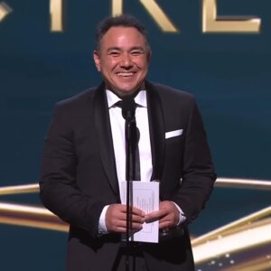 Kitty Flanagan Instagram - Oh my god you guys? You actually voted? Look I got a trophy for acting! Absolutely delighted to win a Logie and so grateful to my good friend Samantha Pang for collecting it and making a very funny speech on my behalf. Now I just have to hope that little statue actually makes it back from the Gold Coast. Thanks so much everyone - I’m truly chuffed. xx