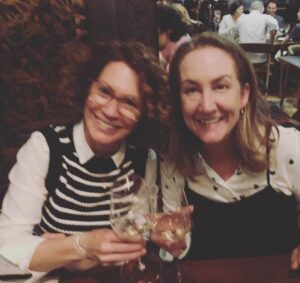 Kitty Flanagan Instagram - Dinner & Show! Celebrating the start of Fisk S2 @maharestaurant with  P-Flan, my bestie, my sister, my Fisk co-writer and creator. “Goodness me she does wear a lot of hats!” Thankyou @shanedelia for a delicious start to our night of nights. #Fisk #snacksupgrade
