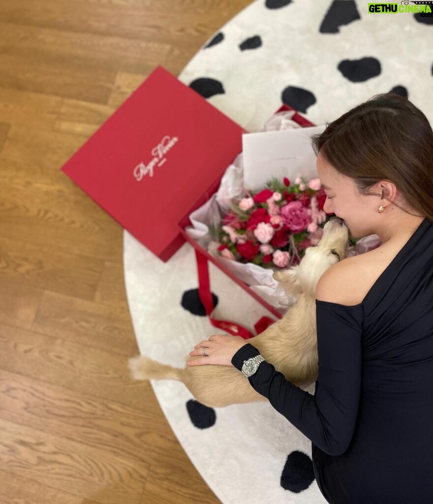 Ko Sung-hee Instagram - 🎁 🐕 ❤️ = Christmas Already🎄 💌 Special Thanks to @rogervivier 너무 오랜만이죠, 잘 지내고들 계신가요? miss-ya-all.