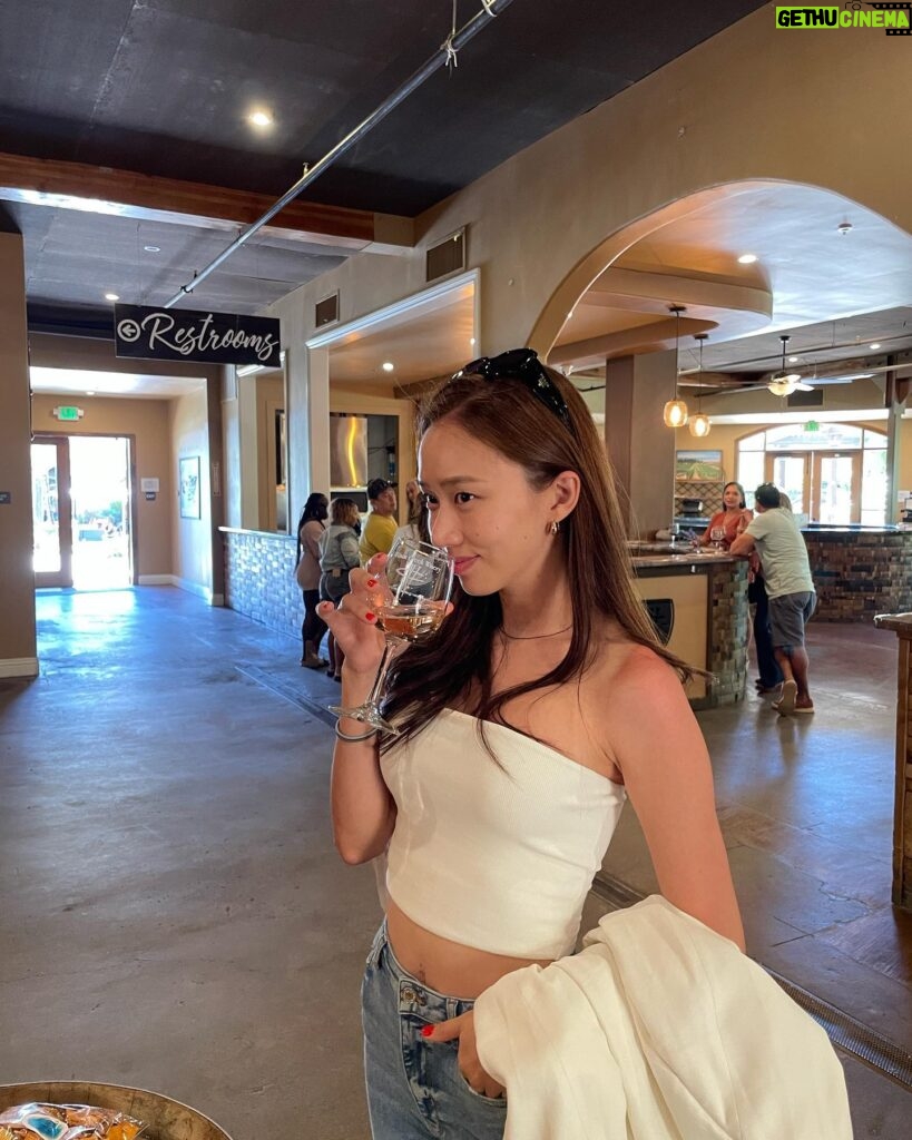 Ko Sung-hee Instagram - 🇺🇸🍷🥂🍕🥗 #mybirthdaytrip - 1 ▪️#wilsoncreekwinery ▪️#pontewinery ▪️#pontevineyardinn 🏡 At #Temecula