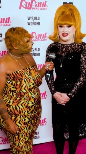Kornbread Jeté Instagram - The history books will remember which side you’re on 

I had a chat with @kornbreadthesnack  at the @rupaulsdragrace Grand Finale! 💋! 🏁