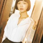 Kotone Furukawa Instagram - T JAPAN September 27, 2023 ・ Photographs by Kazuya Tomita さん hair&make by @fuseya_yoko さん styling by 藤井牧子さん