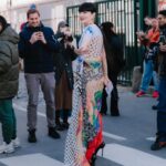 Kozue Akimoto Instagram - MARINE SERRE🌙 #pfw #marineserre