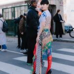 Kozue Akimoto Instagram - MARINE SERRE🌙 #pfw #marineserre
