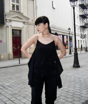 Kozue Akimoto Instagram - 🖤
#pfw #kikokostadinov