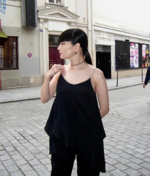Kozue Akimoto Instagram - 🖤
#pfw #kikokostadinov