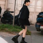 Kozue Akimoto Instagram - 🖤 #pfw #sacai