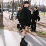 Kozue Akimoto Instagram - 💙sacai💙 #pfw #sacai