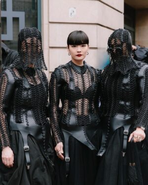 Kozue Akimoto Instagram - 🥷
#pfw #noirkeininomiya