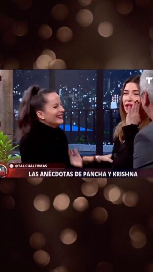 Krishna de Caso Instagram - Y me sigo riendo !!! Paaaaaaaaaabre !!!!! 😂😂😂 Te quiero @panchamerino1 , a ti tb @josemiguelvinuela e infinitas gracias @drapaulinagarriga 💚💚💚@talcualtvmas #tvmas #talcual