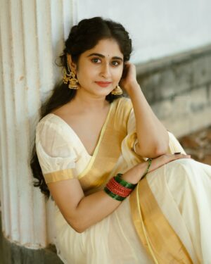Krishnapriya K Nair Instagram - ✨✨✨

#insta #traditional #traditionalwear #photoshoot