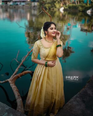 Krishnapriya K Nair Instagram - ✨

#insta #instagood #outfit #outfitoftheday #traditional #traditinalwear
