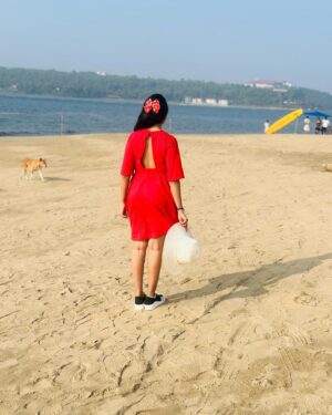 Krishnapriya K Nair Instagram - Let the sea set you free✨

#photodump #goabeach #goadiaries