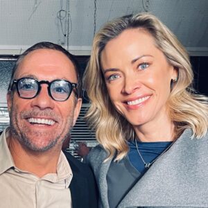 Kristanna Loken Instagram - Really enjoyed collaborating with Jean-Claude Van Damme & writer/director @jamescullenb on our new neo noir film “Darkness of Man”! Stay tuned for updates. @jcvd #film #neonoir #action #movie
