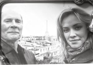 Kristanna Loken Instagram - I’d like to honor my father for Veterans Day for his service in U.S. Naval Intelligence during the Korean War. He is my hero, and inspiration in my artistic journey of life. This photo was taken on the roof of our room in Paris when he accompanied me there while I was promoting “PainKiller Jane”, and serving on the jury of the Gerardmer Fantasy Film Festival in France. We had the most wonderful time together, and I continue to be blessed with his insightful tutelage. #veterans #veteran #veteransday #father #blessed #grateful #paris #france #daughter #hero #navy #usa