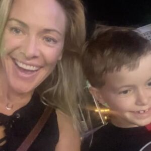 Kristanna Loken Instagram - Enjoying my birthday 🥳 ride of life, with incredible joy, shared with my son Thor. I am grateful & blessed 🥹 #birthday #joy #blessed #son #life #journey