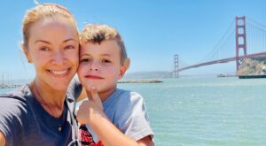 Kristanna Loken Instagram - Summer travels with my boy, enjoying the journey, adventure awaits❣️🌁#motherslove #son #grateful #love