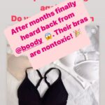 Kristin Bauer Instagram – Not sure why they make it so hard to get this info but just FINALLY reached them and fyi @boody bras are #nontoxic #pfasfree and @oeko_tex certified – if you are looking for a nontoxic bra!!!