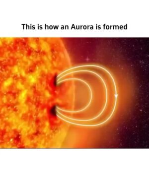 Kristin Bauer Instagram - How an #aurora is formed. Wow!🤩 😮 🤯
@thedeepastronomy