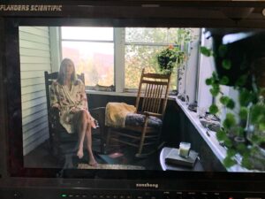 Kristina Klebe Instagram - Making a movie… and ACTION! Day 6 is finished … only 12 more to go! Making a feature in this little time on such a tiny budget … one might say it’s impossible, others may say you’d be insane… Byron and I just said: let’s make a fucked up love story based on me breaking my back last year. #filmmaking #producing #writerdirector #actor #brokenback #funtimes #makingmovieswithyourpartner 
Still running an #indiegogo also!