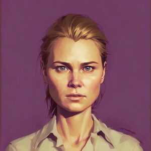 Kristina Klebe Instagram - #AI does not get my face… I am seeing everyone’s pics and they actually look LIKE them… these are the absolute closest that app came to getting my likeness… I did it twice even! Next I’m going to post all the ones that look NOTHING like me ha…
#lensa #doesntgetme #myfacedoesntworkforAI #actor #artist #stupidfun #wasteoftime