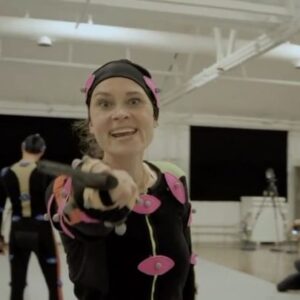 Kristina Klebe Instagram - Me on my character SISSY: “She has some major anger issues”… 😂 Well here ya go folks! If you wanted to know more about SISSY in @txchainsawgame this is a sick drop! I am soooo excited for you to see, hear and hopefully play me soon in the game!! It was such a blast working on this with the whole cast and crew! Watch the whole video if you want to learn more about the difference between #pcap and #mocap ha! #voiceactor #theater #ilovemyjob #thisismyfavorite #love #acting #actor #creating #creatingcharacters #horror #horrormovies #classichorror #texas #texaschainsawmassacre #videogames #gamer #gamingcommunity #gaming