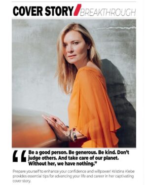 Kristina Klebe Instagram - Cover Girl Alert!! How cool is this magazine cover and piece they did on me for @magazinecenterstage ?! Link to read the whole piece in bio! Attention all thrill-seekers! Our #EyeCandyIssue cover featuring @magazinecenterstage is your passport to bolder living. Dive into practical tips that will fuel your adventures and make you bolder than ever. Click the link in the bio, and let's embark on an epic journey! @princeiancarlo @innov8digitalmedia @sybilhann @viewpointmediainternational amazing photos by @theemmaexperience @bayvuegirl