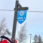 Kristina Petrushina Instagram - Dag 1 på skidskola. Utrymme för utveckling finns.