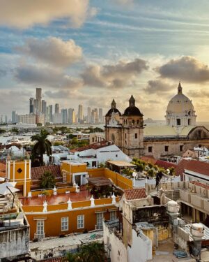 Kristýna Schicková Instagram - Cartagena, Columbia 🇨🇴 The most beautiful place I have ever been to 🥹❤️