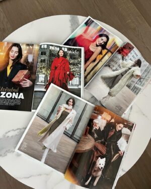 Kristýna Schicková Instagram - COVER GIRL @zenaazivot 🥹💝🙏🏼 Thank you @lucierobinsonphoto @dasa.kr @miraromaniv