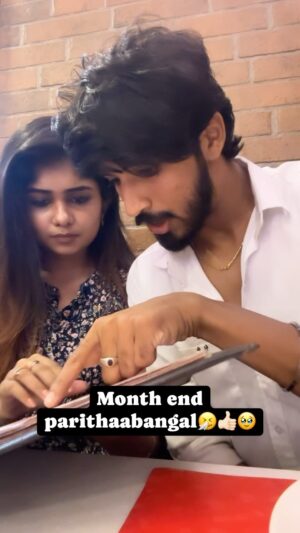 Kriti vamshini Instagram - Thanni bottle da adhu🫠❤️👍🏻 @therealprakash._ 

#tamilmusers #tamil #reels #viral #trending #dhanush #tamillove