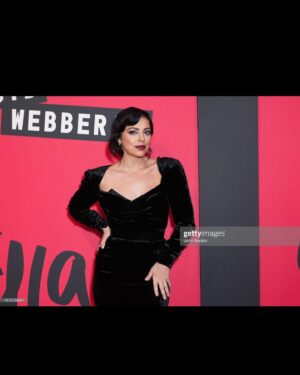 Krysta Rodriguez Instagram - This Cinderella went Bad for the night 🖤. Absolutely loved slinking down the carpet in this vintage @dior from @shrimptoncouture. An absolute dream!

💄: @katnejatbeauty 
💇🏻‍♀️: @hairbymalaboo 
👡: @manoloblahnik 
💎: @vraiofficial 
Styling and 📸: @sarahslutsky 
Asst: @carlee___ and @miacstella with team @cianalaura @himanyasingh__ @maggiejankuska @valeriaperezt @ellaxcheadle @jada.maraii