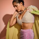 Kubbra Sait Instagram - “Pretty in Pink Pistachio: Serving looks with sass and a side of slick back chic!” You’re welcome!😇 #KubbraSait @anupellakuru @anupellakuruofficial @curiocottagejewelry @thefirstclik @manoloblahnik @manojchavan61 @natashamoorcosmetics #Hot #Sexy #Love #Life #Like #Happiness #India #Actor #Bollywood #Joy