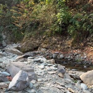 Kubbra Sait Instagram - 🎶 Let’s start with singing, “la la la laaaaa la la la la… lah lah lah!” 🎶

A little break taken into the wilderness of #IncredibleIndia 

This waterfall is remotely located deep into the forests and wilderness of the Gharwal region of Uttarakhand. 

We hiked about an hour & a bit, crossed a massive bridge in order to reach this little nest. 

I must admit… We were the only ripped people there… 😛 
the other people were two friends who make Maggi and chai and also have now put up a rope to assist travelers to soak into the waterfall. 

I mean yah… (I am mixed about the maggi wala being there)… but, if not for the rope I would’ve easily chipped a tooth or something… and then… who would’ve done the iconic Liril shoot? Huh!?!?!

When we got here (admittedly late) which made us take the beating of the Sun 🌞 we got maybe a teeny tiny head rush but no tan 😉

Our country is soooo beautiful and it turns out to be even more pretty when you can find a moment to get out of your own head and only look around with the eyes of your heart. ♥️

As always and forever @aquaterraadventures Thanks for suggesting this walk and immersion into crisp turquoise waters. I love you deeply and entirely. A massive shout out to Tanya and Harinder who walked the walk and then also shot real cute videos making this a trip to remember.

#india #happiness #joy #love #laugh #live #adventure #waterfall #uttarakhand #gharwal #mountains 

Will you go searching for this jewel in the rocks?