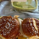 Kylee Russell Instagram – Pretzel bread sandwiches 🤌🏽✨