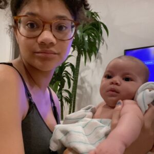 Kylee Russell Instagram - Greyson is 2 months!😭🥰
The next slide shows how she feels about it. “WOAH”🤯