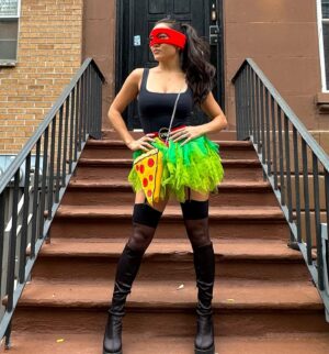 Kylie Liya Page Instagram - Double Bubble Double Trouble🫧 #halloweekend