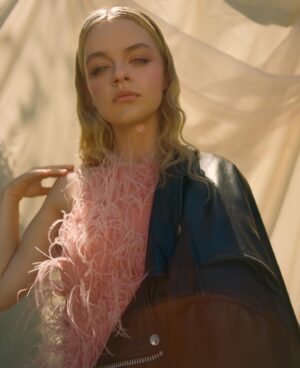 Kylie Rogers Instagram - @schonmagazine thank you for the interview talking all things Beau is Afraid and the lovely shoot :) 

photography. @shelbygoldstein
fashion. @emilycavari
hair. @hairbyashleyh
make up. @vivianner
set design. @dom.prout
lighting. @timothyrmahoney
interview. @blondetoblame