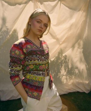 Kylie Rogers Instagram - @schonmagazine thank you for the interview talking all things Beau is Afraid and the lovely shoot :) 

photography. @shelbygoldstein
fashion. @emilycavari
hair. @hairbyashleyh
make up. @vivianner
set design. @dom.prout
lighting. @timothyrmahoney
interview. @blondetoblame
