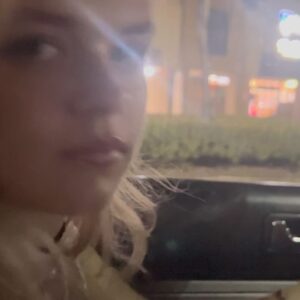 Kylie Rogers Instagram - baby’s first driving lesson