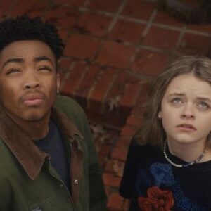 Kylie Rogers Instagram - Landscape With Invisible Hand will be premiering at Sundance Film Festival 2023 !!! i am so so lucky to have worked with the most amazing, funny, talented, kind hearted people and i cant wait for everyone to see how much love and creativity went into this film ❤️👽