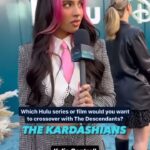 Kylie Cantrall Instagram - Guys i think i got one step closer to making Descendants x The Kardashians happen🤭🤭🤭 Thank you for having me @disneyplus @hulu 💫💕 Glam: @melissa.hurkman @laurarugetti Styled by: @pariyaluv