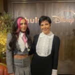Kylie Cantrall Instagram - Guys i think i got one step closer to making Descendants x The Kardashians happen🤭🤭🤭 Thank you for having me @disneyplus @hulu 💫💕 Glam: @melissa.hurkman @laurarugetti Styled by: @pariyaluv