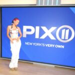 Kylie Cantrall Instagram - missing nyc😓😓😓 also thanks for having meee @pix11news 💕💫💫💫😘 styled by @pariyaluv glam @daveydidmyhair @_andreaventura