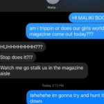 Kylie Cantrall Instagram - maliki it’s us!!!!!!!🥹🥹🥹🥹 @girlsworldmagazine