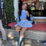 Kylie Cantrall Instagram - wearing @miumiu makes me feel like having a business meeting
