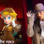 Kylie Cantrall Instagram - #ad Thinking of Princess Peach’s many transformations is giving me even more ideas…Detective, maybe? You can use her showstopping abilities to save the theater in Princess Peach: Showtime! out now! #princesspeachshowtime